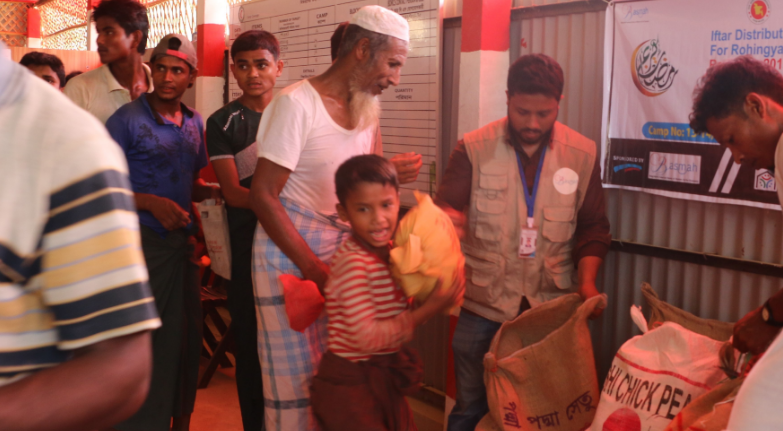 RAMADAN FOOD BASKET FOR ROHINGYA REFUGEES